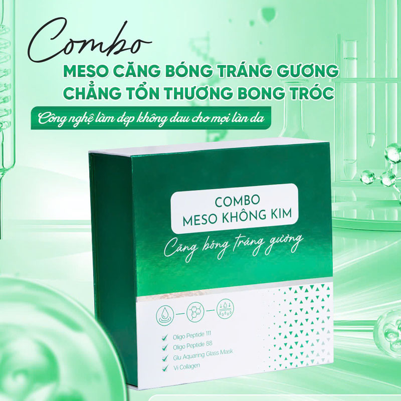 Combo Meso Không Kim Căng Bóng Laluxxy