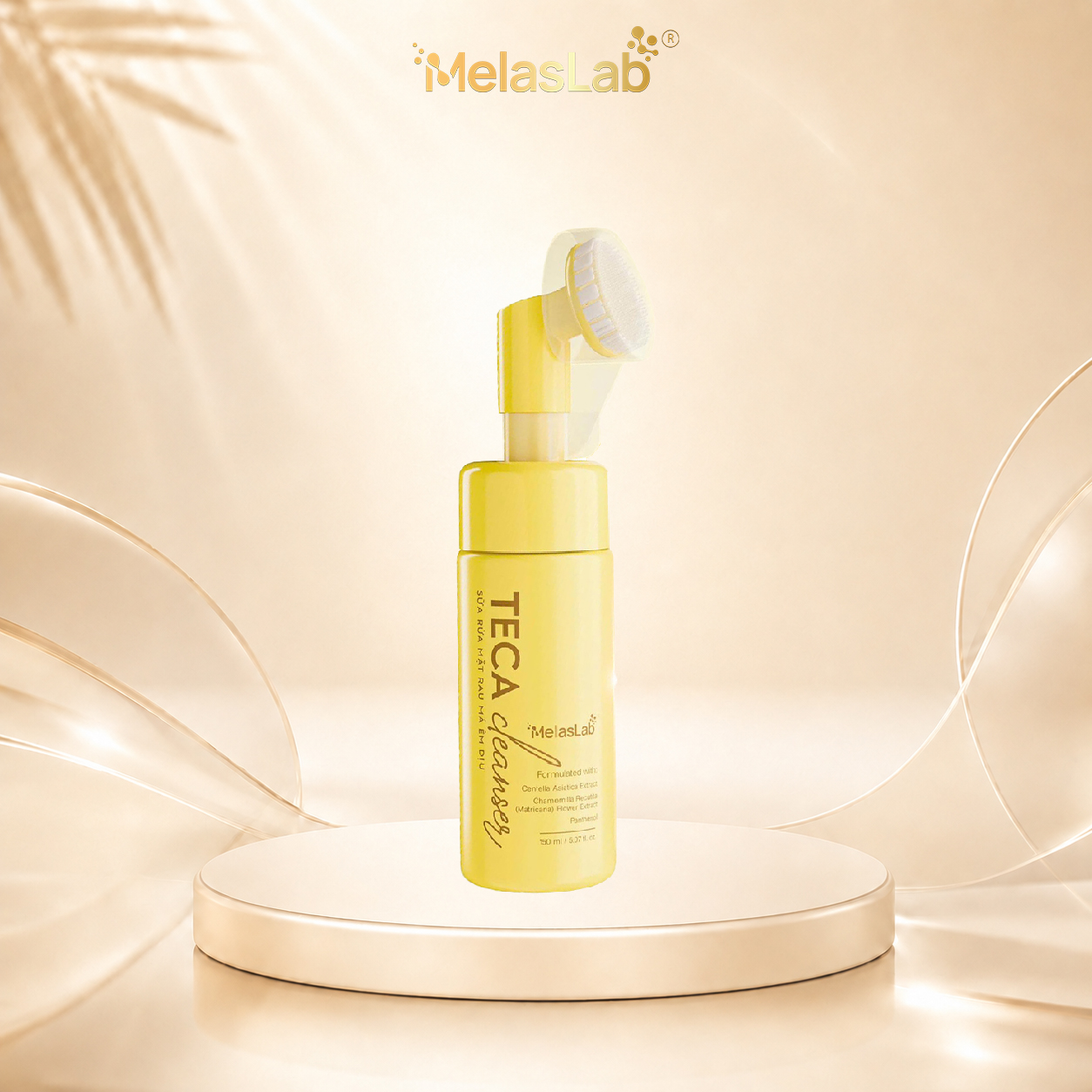 Sữa Rửa Mặt Rau Má Melaslab Teca Cleanser