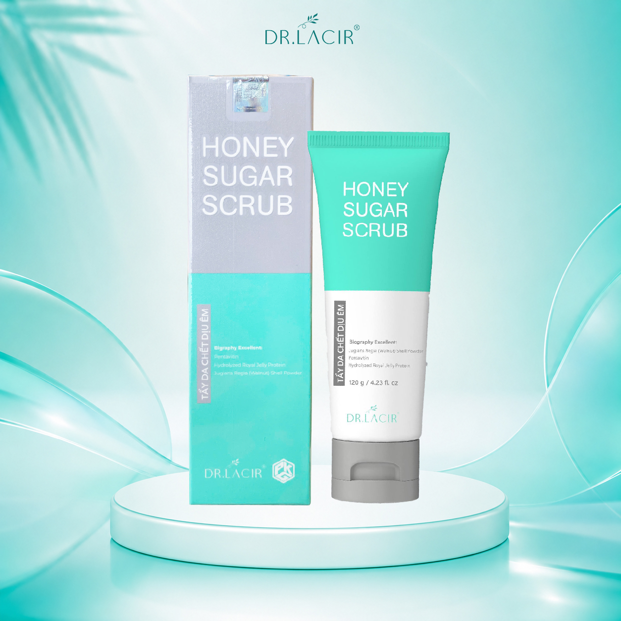 Tẩy Da Chết Dr Lacir Honey Sugar Scrub