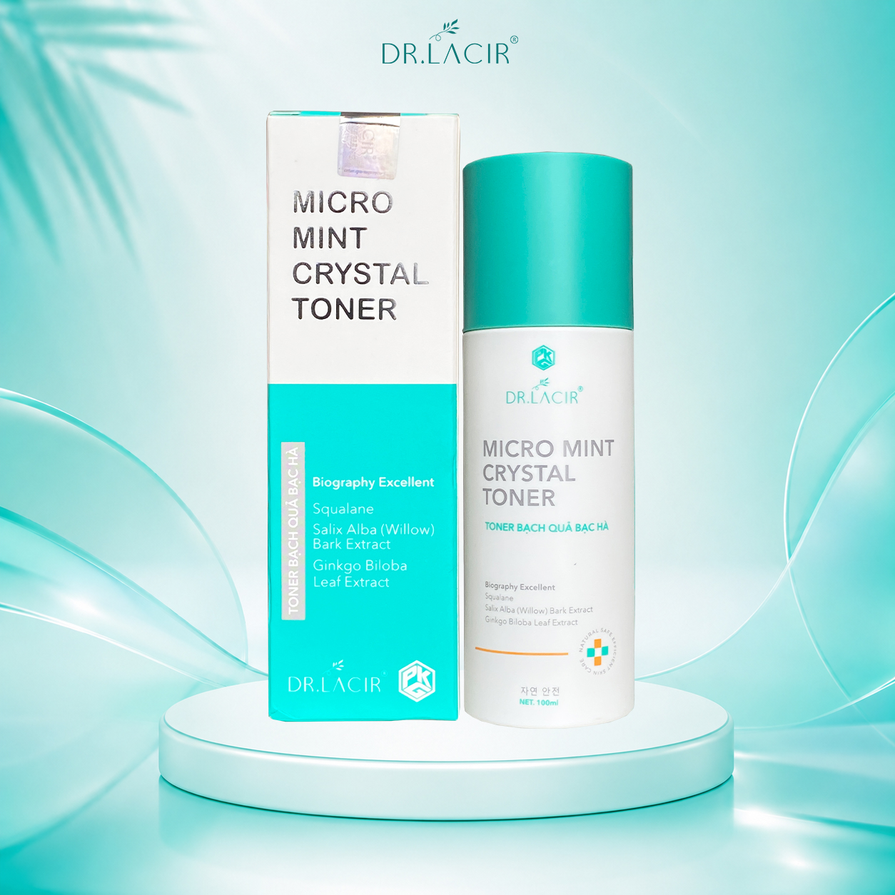 Toner Bạch Quả Bạc Hà Dr Lacir